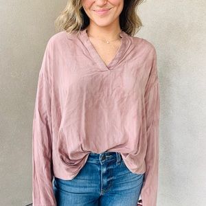 Everly purple long sleeve | M